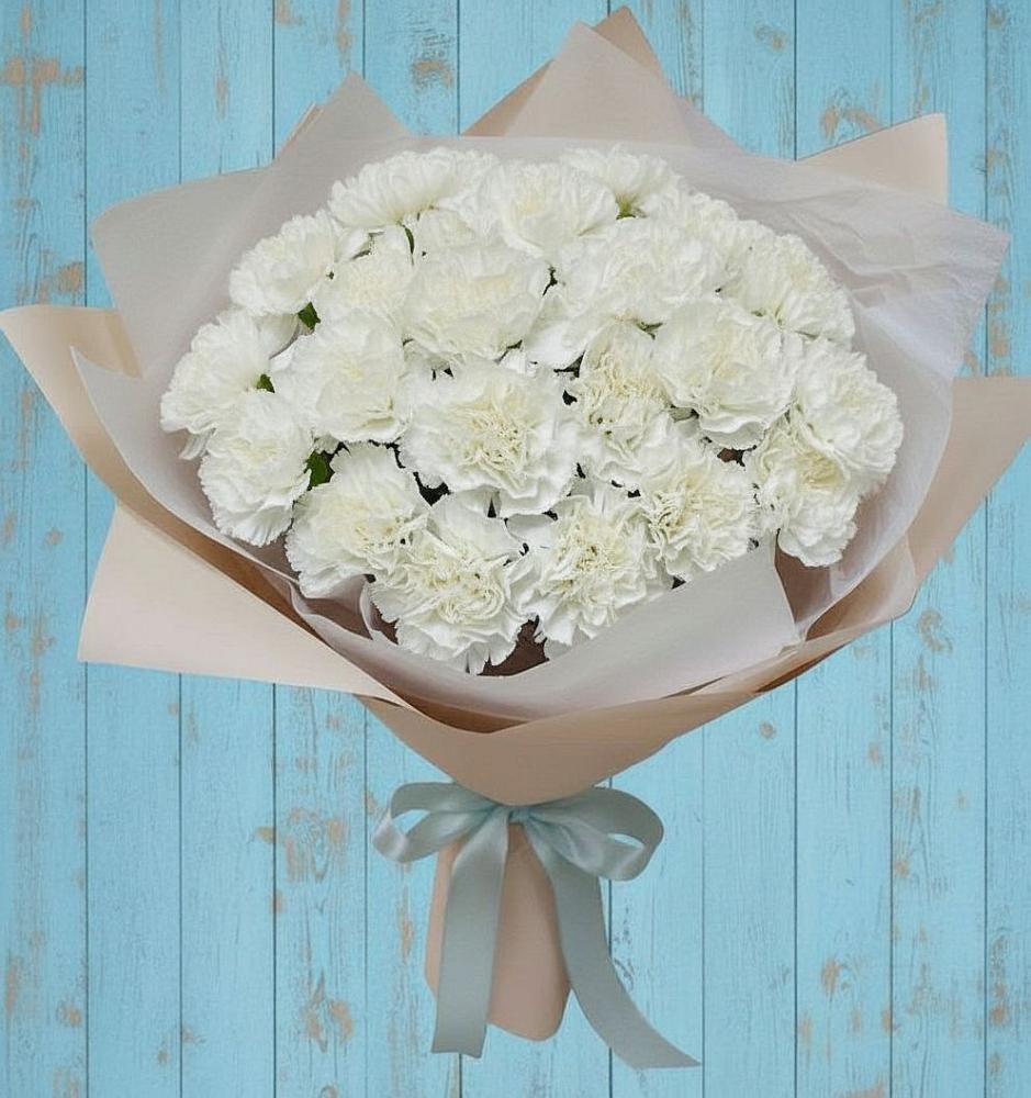 Букет цветов из: Гвоздики в Алупке