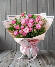 Букет Розовый кустик в Алупке