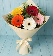Букет цветов из:  Герберы в Алупке