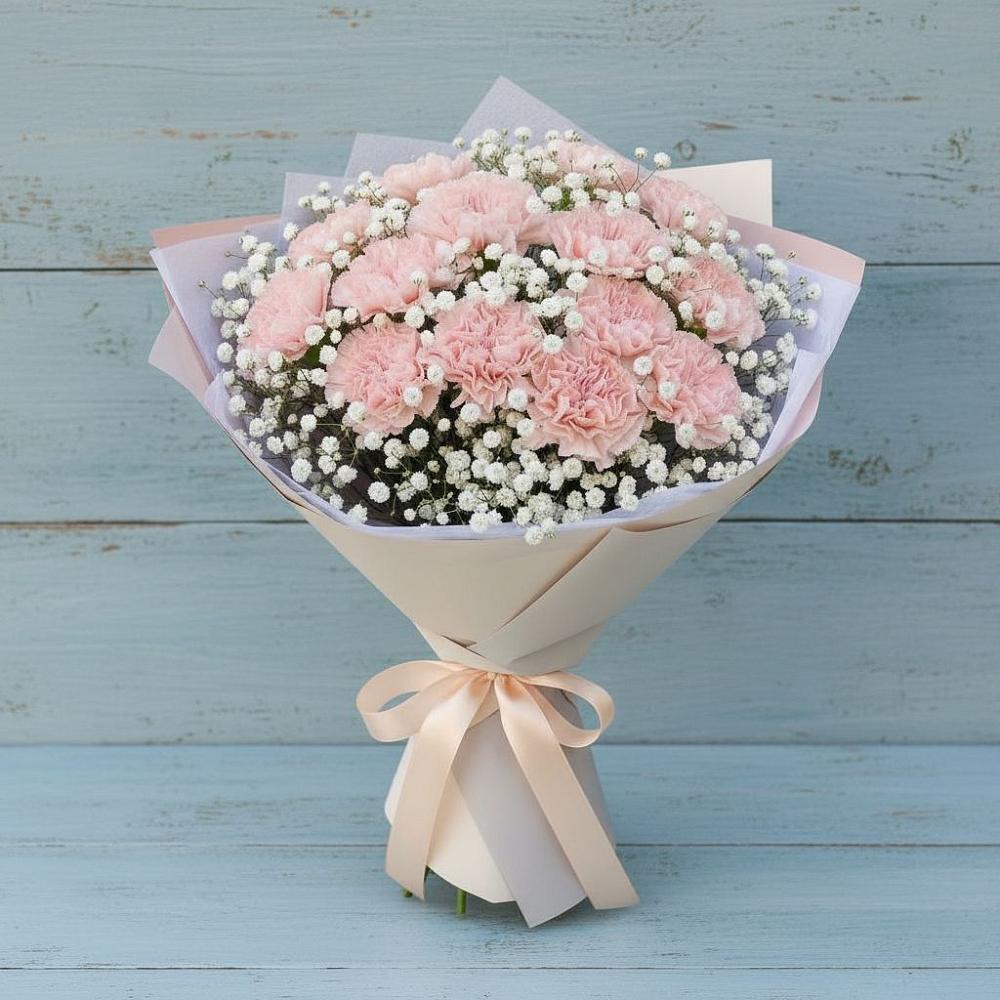 Букет цветов из: Гвоздики в Алупке