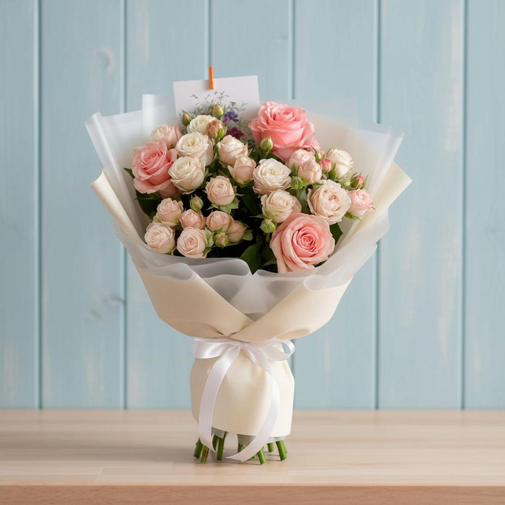 Букет цветов из: Розы в Алупке