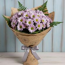 Букет цветов из:  Хризантемы #REPLACE_PRED# Алупке