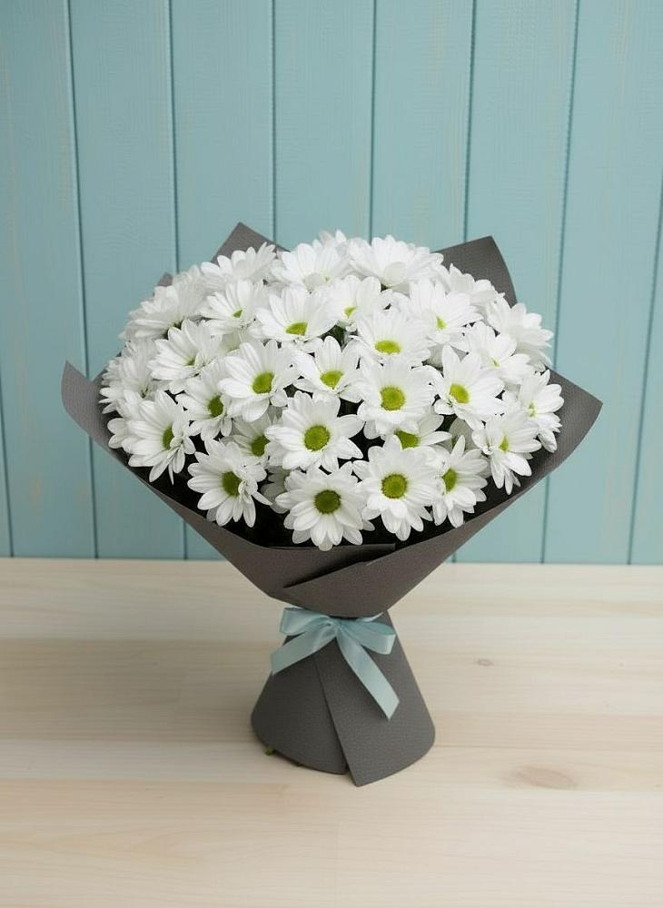 Букет цветов из: Хризантемы в Алупке