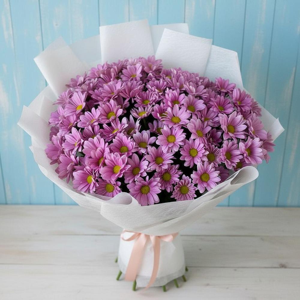 Букет цветов из: Хризантемы в Алупке