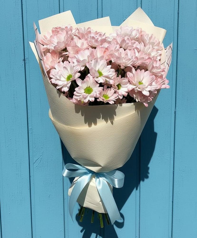 Букет цветов из: Хризантемы в Алупке