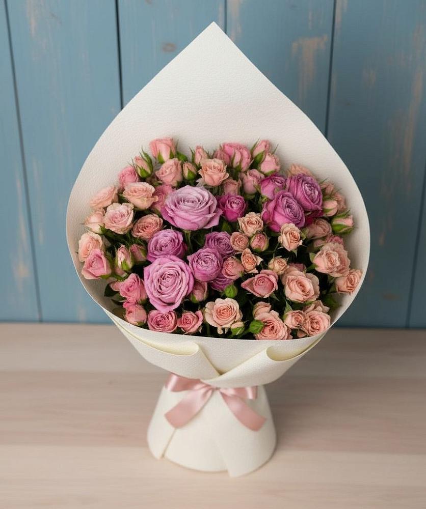 Букет цветов из: Розы в Алупке