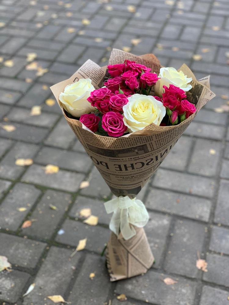 Букет цветов из: Розы в Алупке