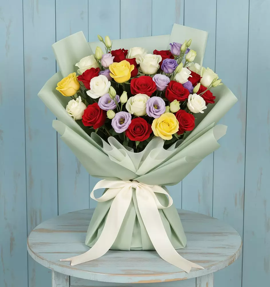 Букет цветов из: Розы в Алупке